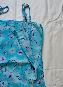 Letní tyrkysové šaty - 3