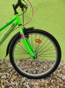 Značkové dětské kolo LEADER FOX 24" (ZELENÁ) - 3
