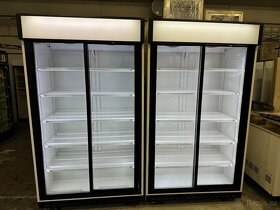 Prosklená chladicí lednice dvoudveřová - 3