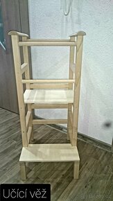 Učící věž, stolička, židlička, rostoucí židle - 3