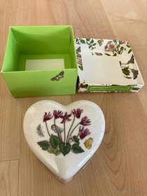 PORTMEIRION Botanic Garden Heart Trinket krabička porcelán - 3