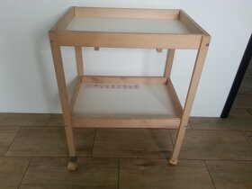 Přebalovací stůl SNIGLAR (buk/bílá) IKEA - 3
