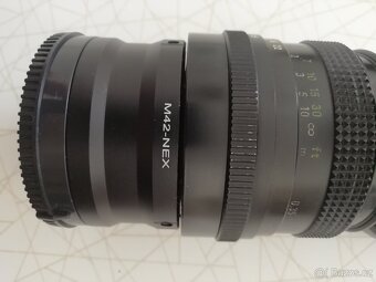 Carl ZEISS Jena Pancolar electric  50mm f1.8 MC M42+sony E - 3