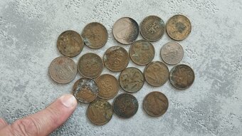 2kg československé mince, 445ks konvolut minci - 3