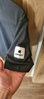 Pánské šedé funkční sportovní tričko Saysky - 3