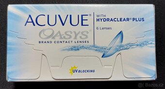 Nové kontaktní čočky ACUVUE OASYS -1,25 - 3