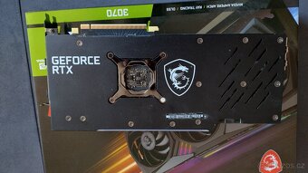 MSI RTX 3070 gaming trio Z 8GB - REZERVOVÁNO - 3