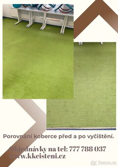 Nabízíme profesionální čištění koberců, sedaček i - 3