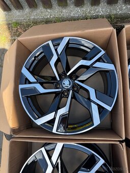 ORIGINÁL Alu Škoda SAGITARIUS R20, 5x112 - ZÁNOVNÍ, TOP STAV - 3