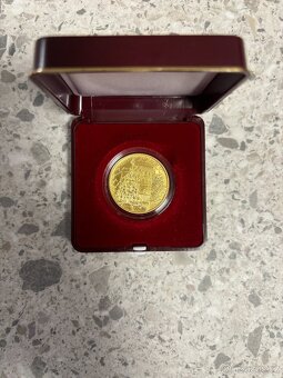 Zlatá mince ČNB 5 000 Kč - Olomouc BK (2024) - 3