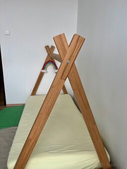 Dětská postel Teepee nízká - 3