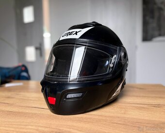 Výklopná přilba na motorku Grex G9.1 s interkomem, vel. S - 3