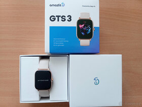 Chytré hodinky Amazfit GTS 3 Ivory White, NOVÉ... - 3