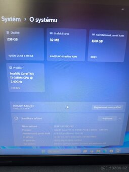Toshiba satellite pro C70 velký 17 palců - 3