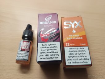Náplň El. Vapo - nové, různé druhy , kolek + dárek - 3