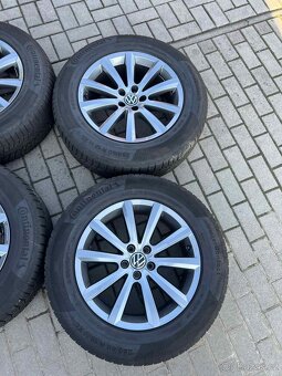 orig. zimní alu kola Merano vw touareg R18 255/60/18 - 3