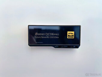 Prodám nepoužívaný sluchátkový zesilovač a DAC iBasso DC06 P - 3
