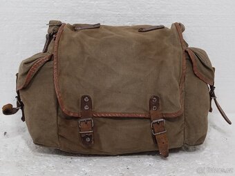 Retro Vojenská Turistická brašna přes rameno - 3