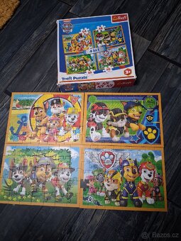 Trefl puzzle 4v1 Tlapková patrola - 3