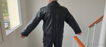 Pánská kožená bunda z pravé kůže - 3