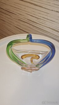 Košík z hutního skla František Zemek "Rhapsody" - 3