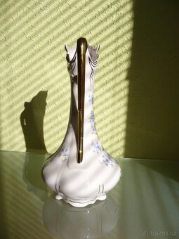 Karafa růžový porcelán, Zn. HC CHodov - 3
