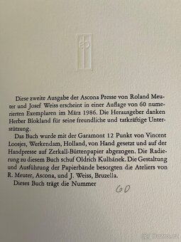 Rainer Maria Rilke / Oldřich Kulhánek- bibliofilie - 3