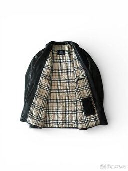 Kožený kabát Burberry London - 3