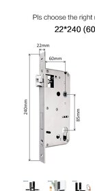 Smart locks, chytré kliky levé/pravé Yrhand - 3