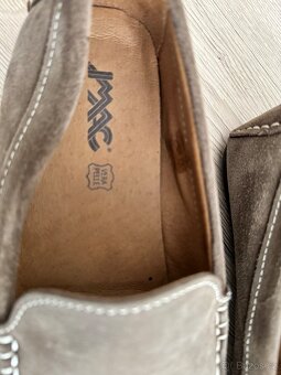 Pánské kožené mokasíny, nové - 3