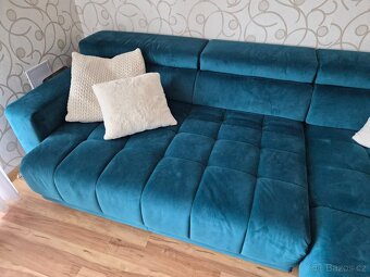 Rohová sedačka 310x220 cm - 3