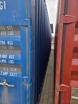 kontejner 12m použitý modrý - 3