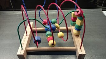 Hračka s dřevěnými kuličkami - 3