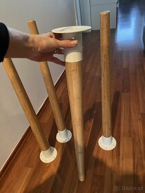 Ikea Hilver, 4 ks nohy ke stolu, 70 cm - 3