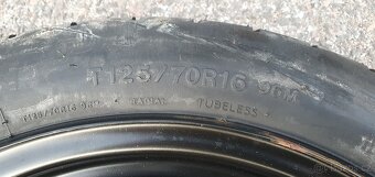 Dojezdové kolo 5x112 ET25,5 - 3