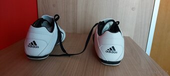 dětské adidas budo boty SM III, bílé vel. US 4 - 3