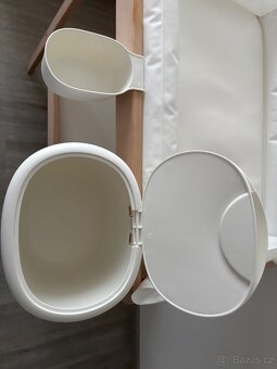 SNIGLAR Přebalovací stůl, IKEA, buk 72x53 cm - 3