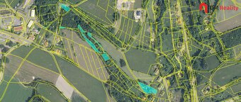 Prodej lesních pozemků 3070 m2 - 3