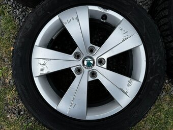 Originál alu kola Škoda Superb 3 5x112 R17 - 3