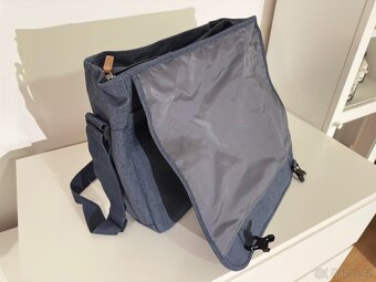 Travelite Basics messenger bag ME Navy/grey modrá, šedá - 3