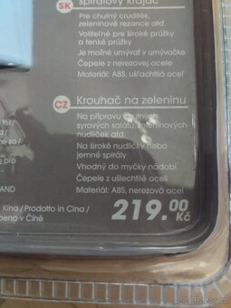 krouhač na zeleninu - 3