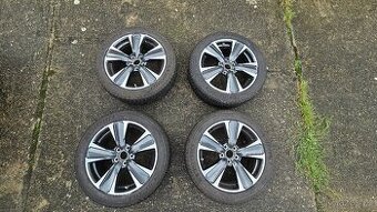 4ks set originální 18" ráfky Lexus R18 114,3 7J ET45 - 3
