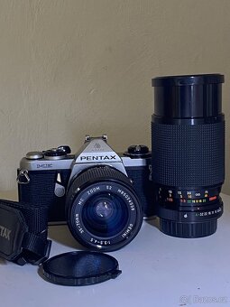 Pentax ME – plně funkční, s dvěma objektivy - 3