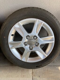 Alu kola audi 5x112 R16 včetně pneu - 3