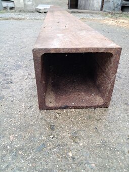 Ocelový sloup z profil U140mm - 3