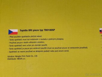 MEVA teplomet piezo - 3