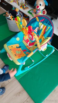 Židle Fisher Price lehátko houpačka houpací křeslo - 3