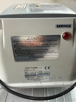 Membránové dmychadlo SECOH EL-S-60 kompresor - 3