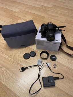 Canon EOS700D + příslušenství TOP STAV - 3