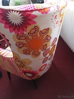 Křeslo patchwork. - 3